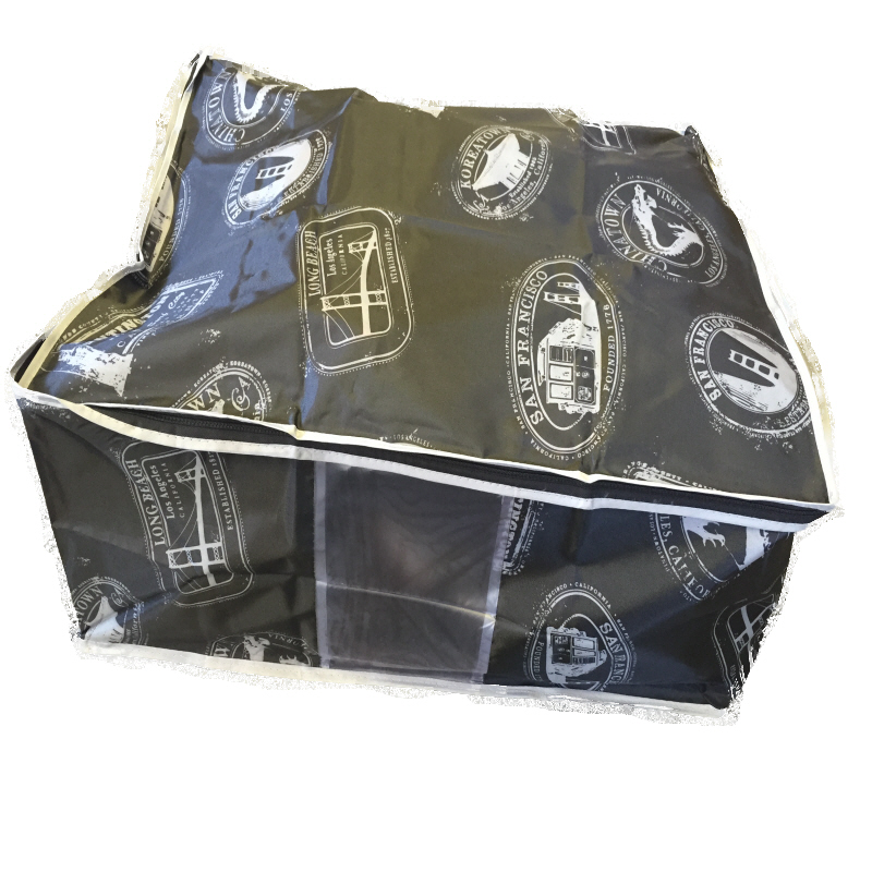 Peva Zip-Up Blanket Storage Bags (2)